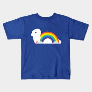 Rainbow Rabbit Kids T-Shirt